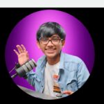 ortrait of Rahul John Ajju, the Teen CEO from Kochi, alongside his AI-powered robot Me-Bot.