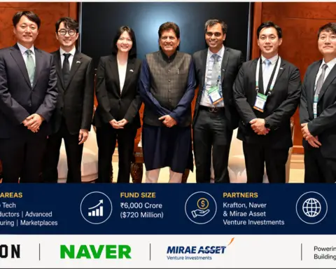 Krafton & Naver Launch ₹6000 Crore Fund for India AI and Deep Tech Startups