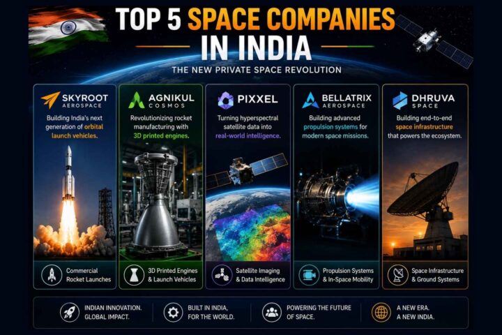 Top 5 Space Companies in India