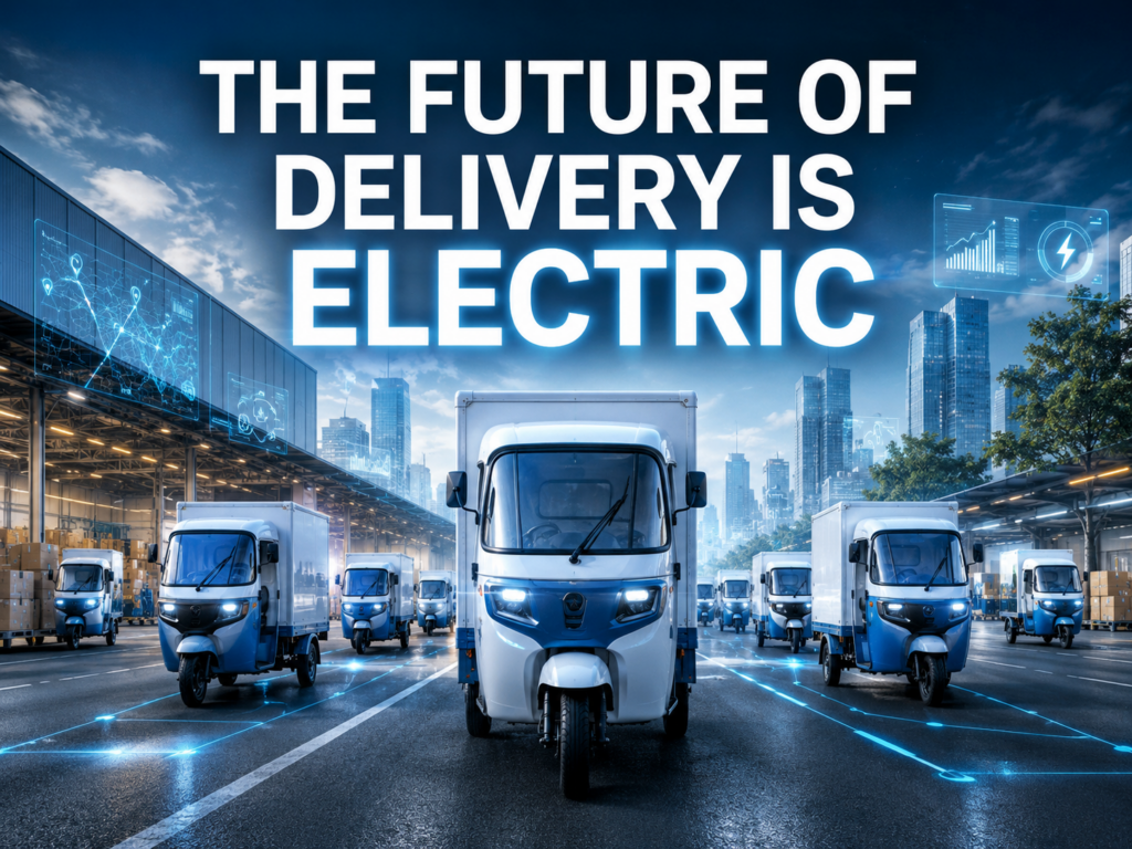 Delhivery Deploys 200 Bajaj RIKI eCarts