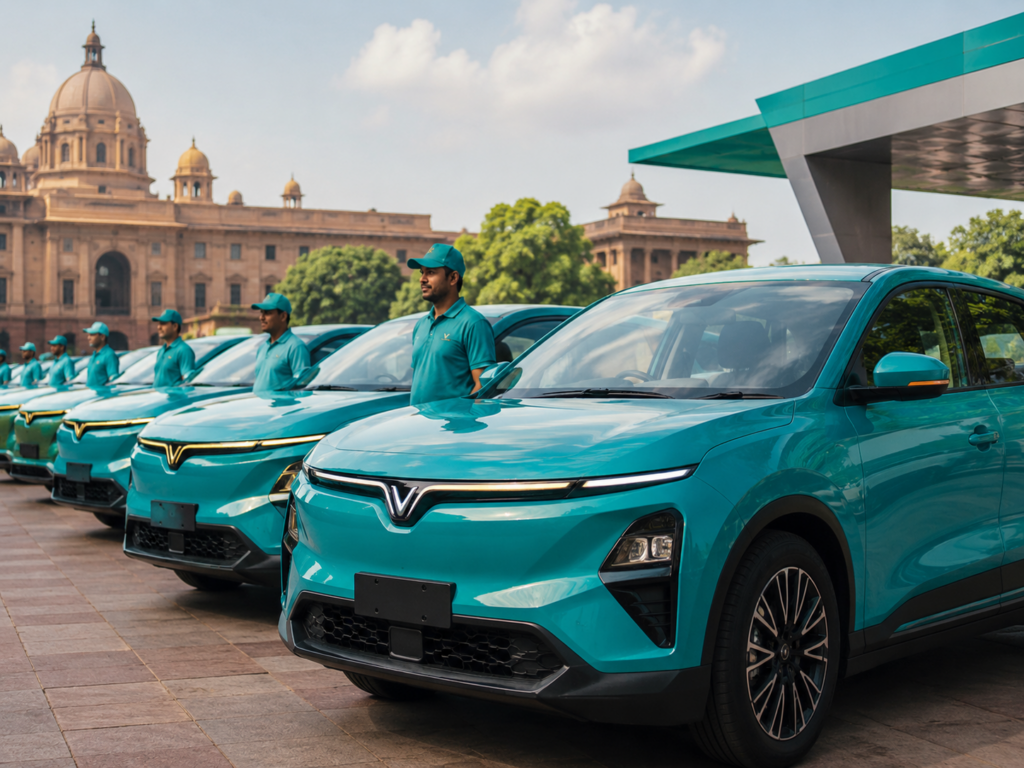 Green SM India Launches 1,000 Electric Taxis as VinFast India Expands Mobility Ambitions