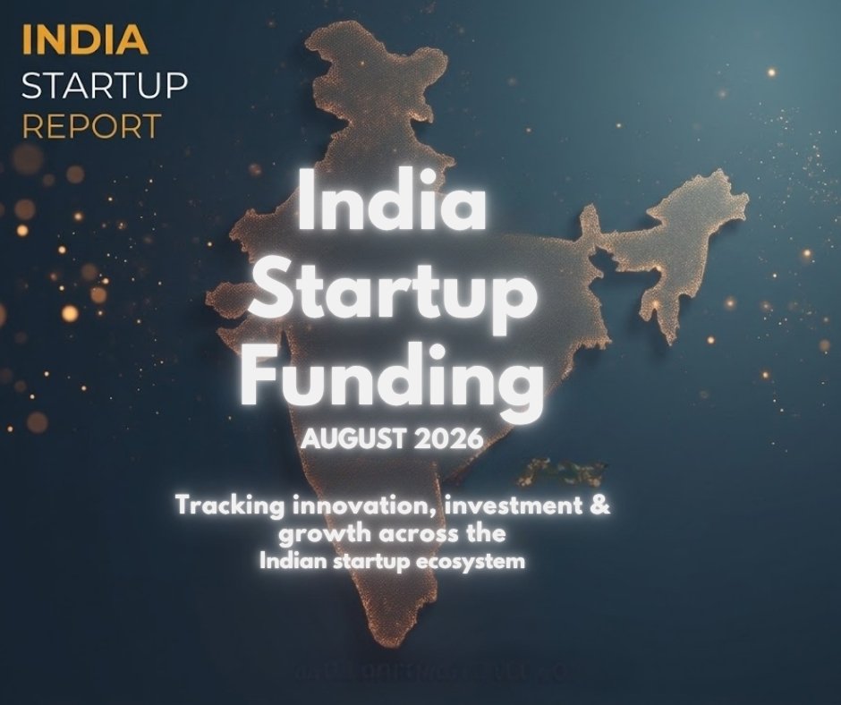 India Startup Funding, August 2026