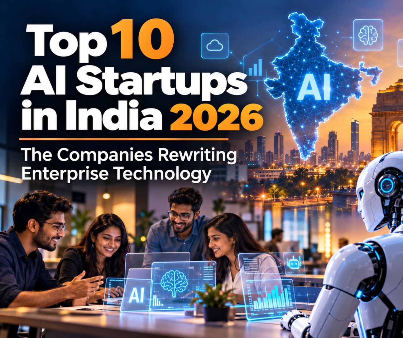Top 10 AI Startups in India 2026 | BestStartup.in