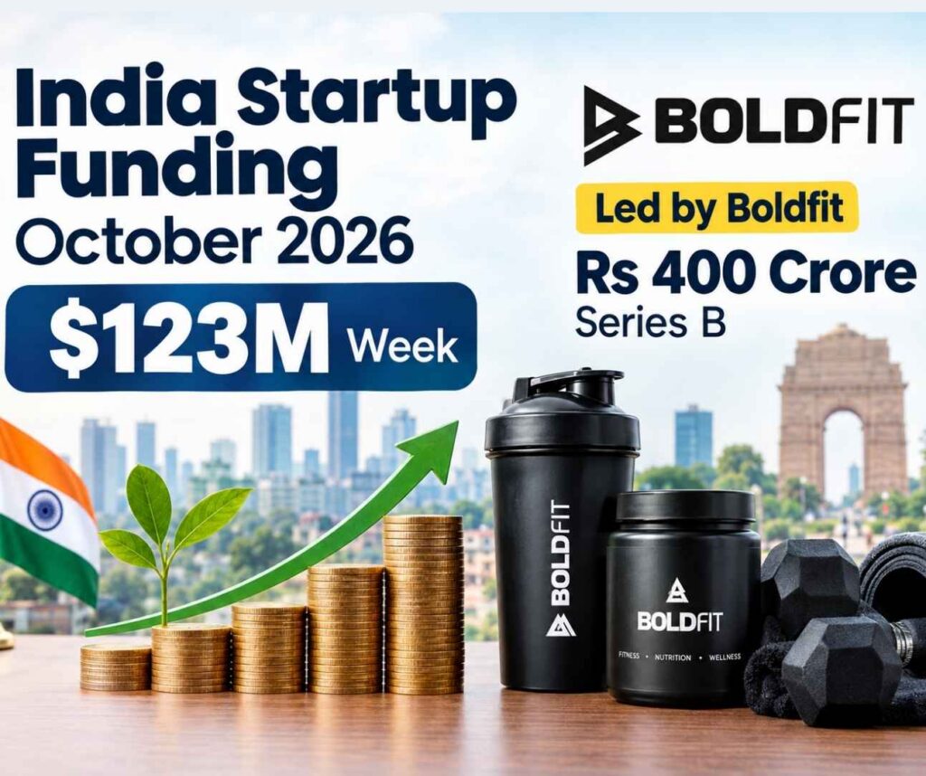 India Startup Funding October 2026